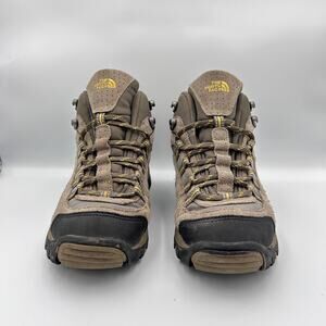 The North Face Hiking Ankle Boots Women’s Waterproof Tan Beige Suede Size 10